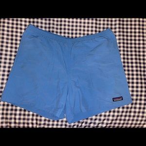Blue Patagonia shorts
